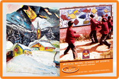 school magazine cover